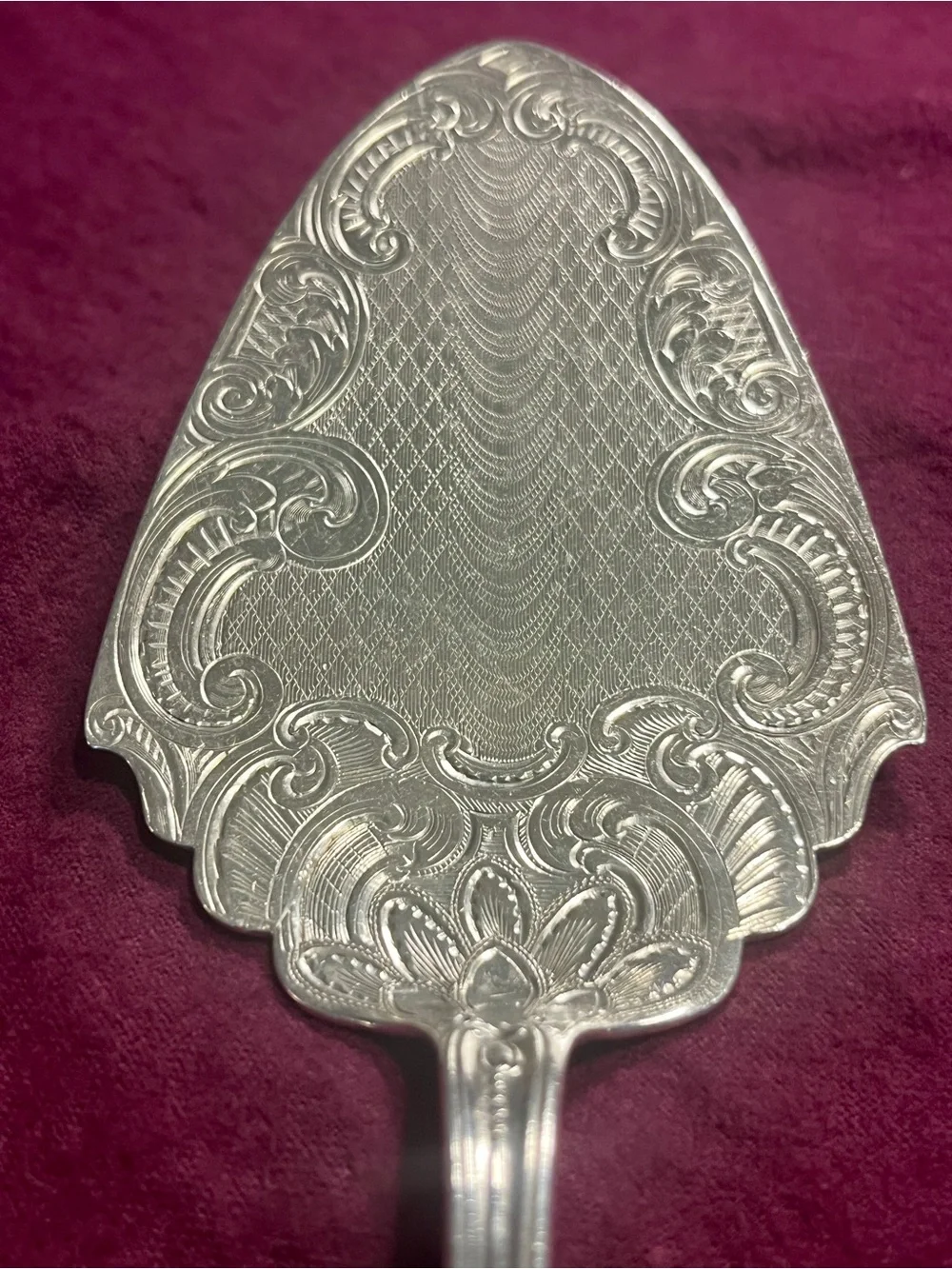 Standard Silver Co. / St. Louis | Silver-Plate Antique Cake Server | 1900s